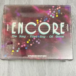 Vintage Parker Brothers Board Game Encore 1989 NEW