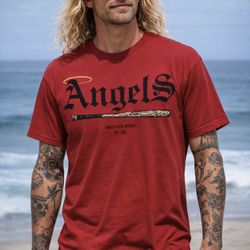 Angels mlb custom shirt