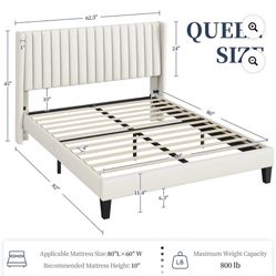 Queen bed frame