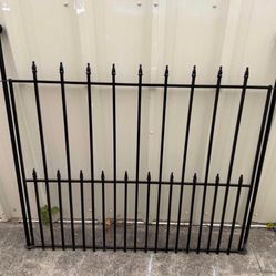 Iron Gate / Metal Fence Panel – 48” x 40”