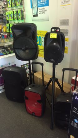 Portable Bluetooth speakers