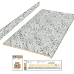 Hampton Bay 72" X 25.25" Laminate Countertop In Ice Granite