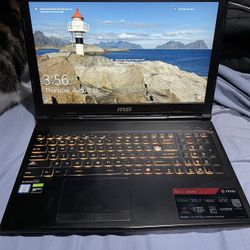 Msi Gaming Laptop 1660GTX