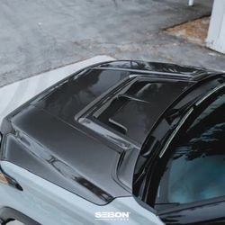 Seibon RR-Style Carbon Fiber Hood For 2022-2024 Toyota Tundra / 2023-2024 Toyota Sequoia