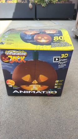 Inflatable Jack Animated 3D Halloween Pumpkin