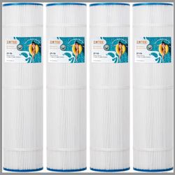 New Zotte ZT-115 replacement pool filter cartridge features a 115 sq. ft. surface area, a 7-inch outer diameter, and a 27-inch length with 3-inch open