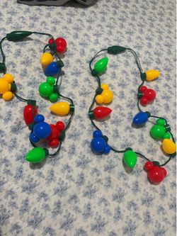 Disney Mickey Mouse Christmas lights!