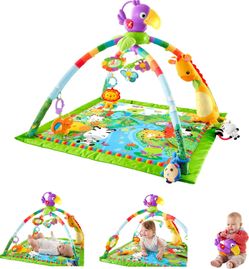 Rainforest gym play mat