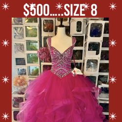 Quince Sweet 16 Prom Wedding Graduation Christmas New Year Ball Gown Party Dress 