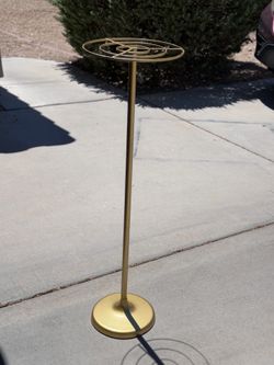 Gold flower adjustable stands