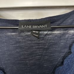 Lane Bryant plus size sleeveless shirt