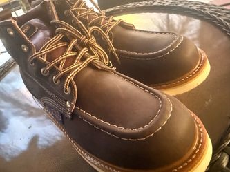 Soft toe work new  Leather boot all size