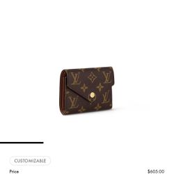 Louis Vuitton Monogram Victorine Wallet