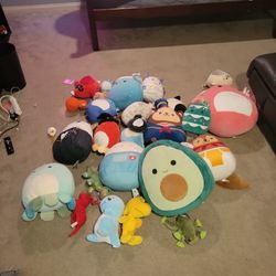 Squishmallows And More Stuffed Animals
