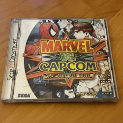 Dreamcast Marvel Vs Capcom Complete