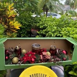 Large Holiday Centerpiece Still In Box