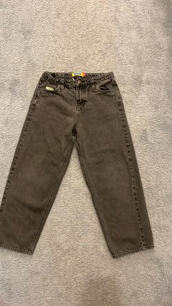 Empire, black jeans