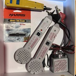 PRICE DROP- Progressive Electronics 200 EP & 77HP Tracer Plus Electronics Impact Punch down Tool & extra Blade