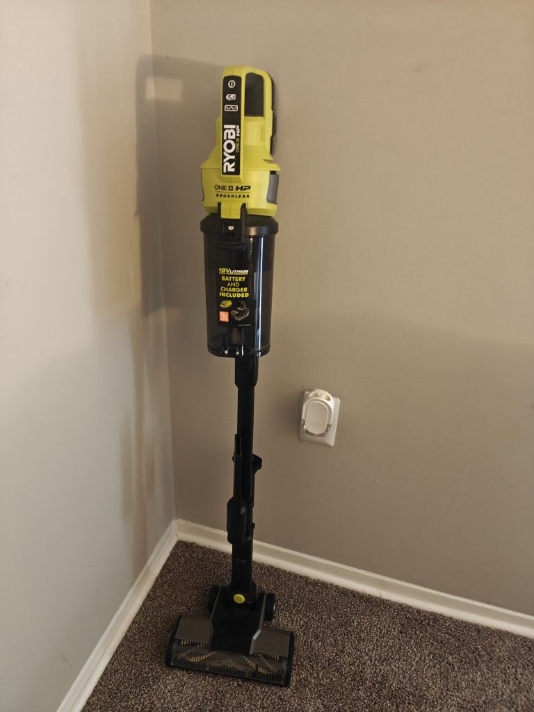 Ryobi ONE+ 18V Cordless Stick Vacuum Cleaner With Battery