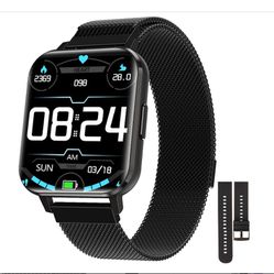 New Smart Watch for Men Women,1.78” Full Touch Screen Smartwatch for Android Phones and iOS Phones