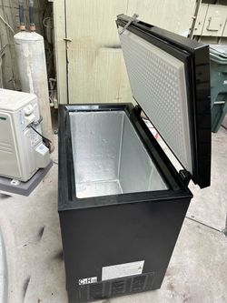 Black Chest Freezer
