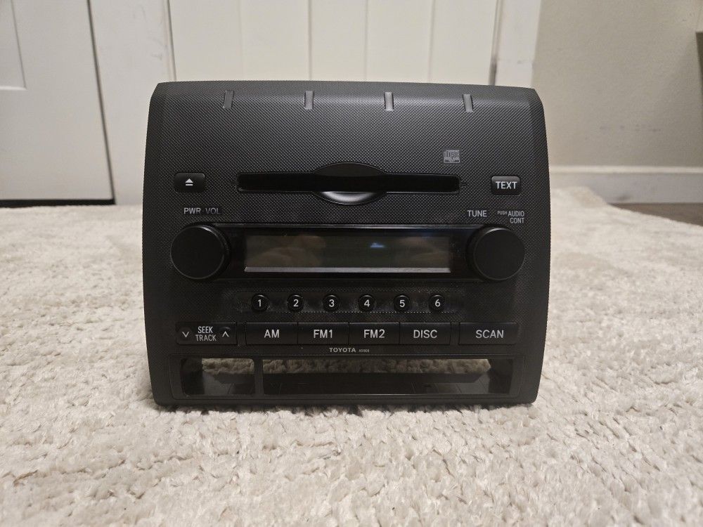 Stock Toyota Tacoma Gen 2 Stereo