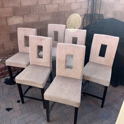6 High Table Chairs -Pick up Southern Highlands Vegas