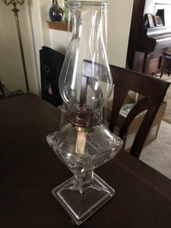 Vintage oil lamp