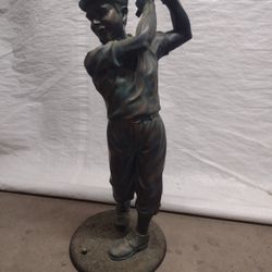 Golfer Statue