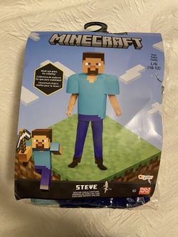 Minecraft STEVE Size 10-12