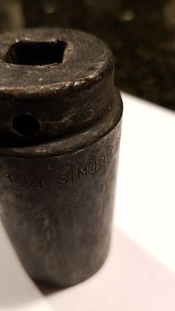 SnapOn SIM400 1/2" Drive SAE 1-1/4" Flank Drive® Deep Impact Socket