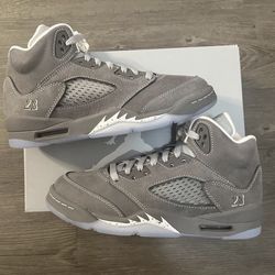 Jordan 5 Wolf Grey Size 6.5Y