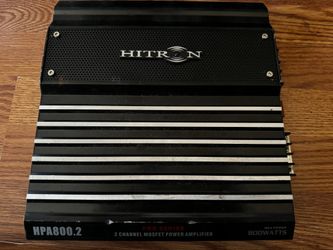 Hitron Vehicle Amplifier 800Watts 2Channel