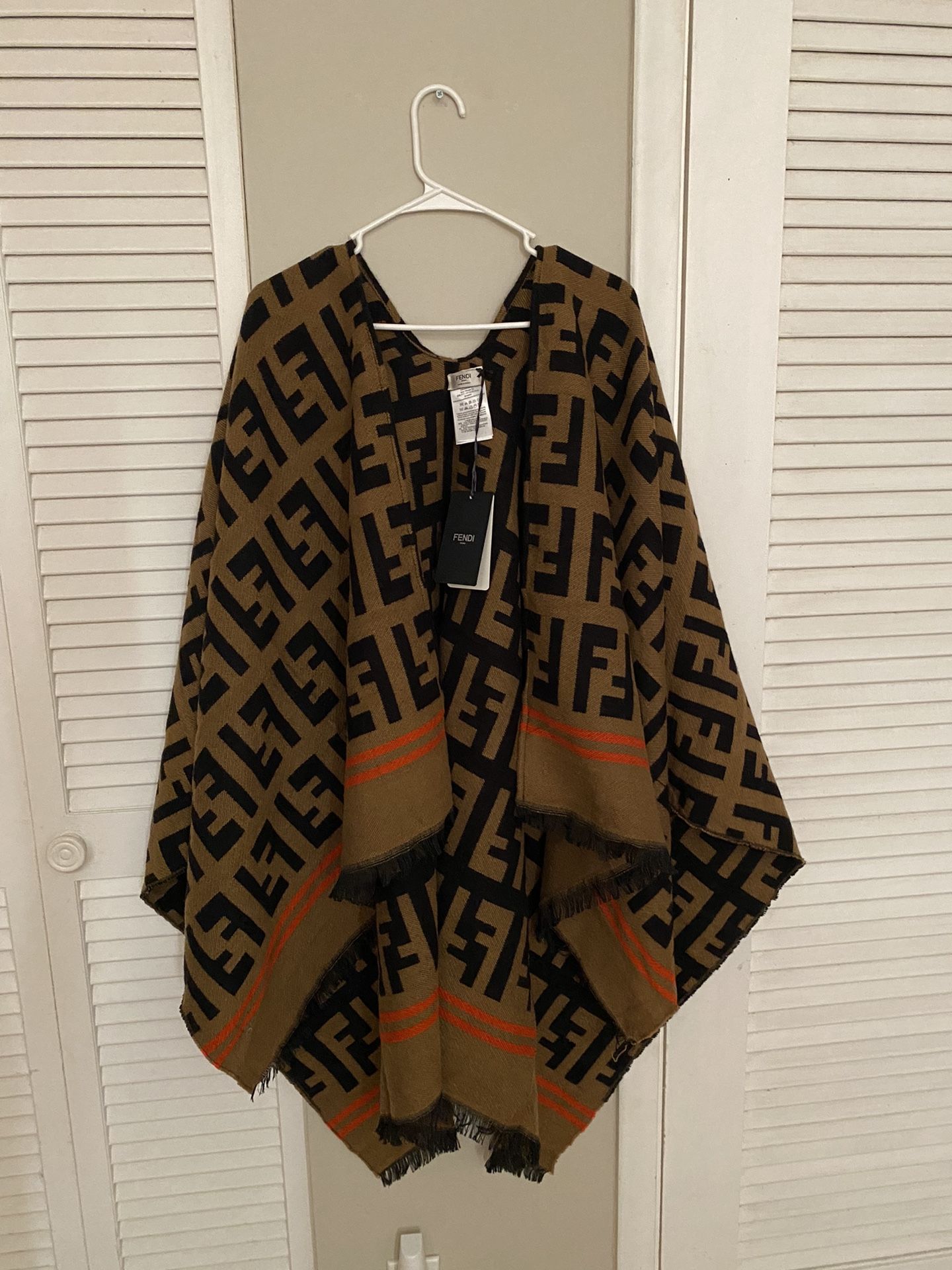 Fendi Oversized Poncho/shawl Brand new