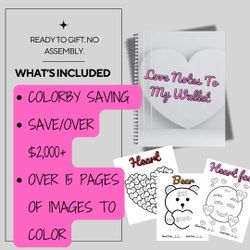 Savings Challenge Coloring Book – Fun & Relaxing Money Tracker