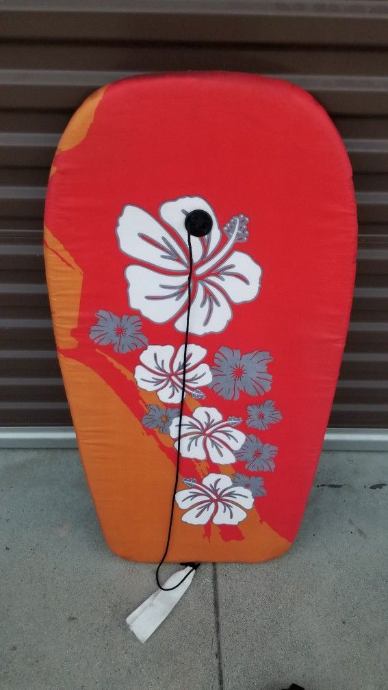 Boogie Board Body Board With Leash And Wrist Band 35.5in
