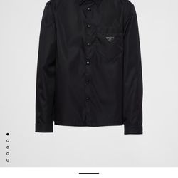 Prada Nylon Button Up
