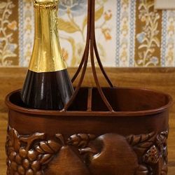 New Cooper Coated Wine Carrier 