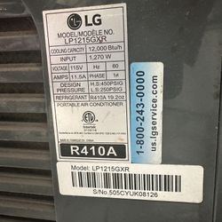 Lg Portable Air Condition