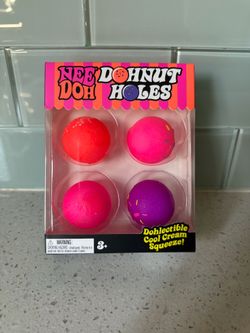 NeeDoh Donut Holes 🍩 Squishy Stress Toy | Sealed | $22 Each