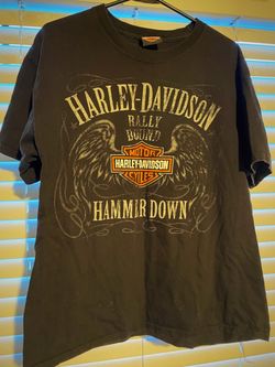 Harley Davidson T-shirt Rommel HD Smyrna DE size L