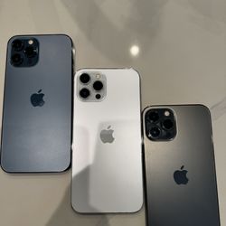 UNLOCKED IPHONE 12 Pro Max 128-512gb All Colors 