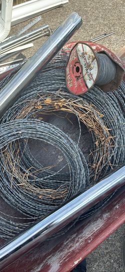 Lots of barbwire !