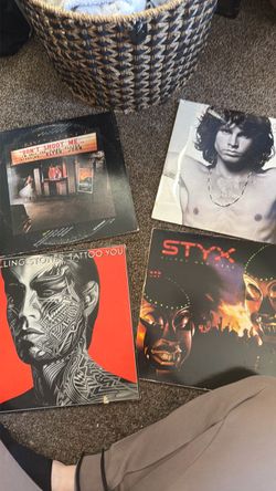 Classic Rock Vinyl Record Lot of 4