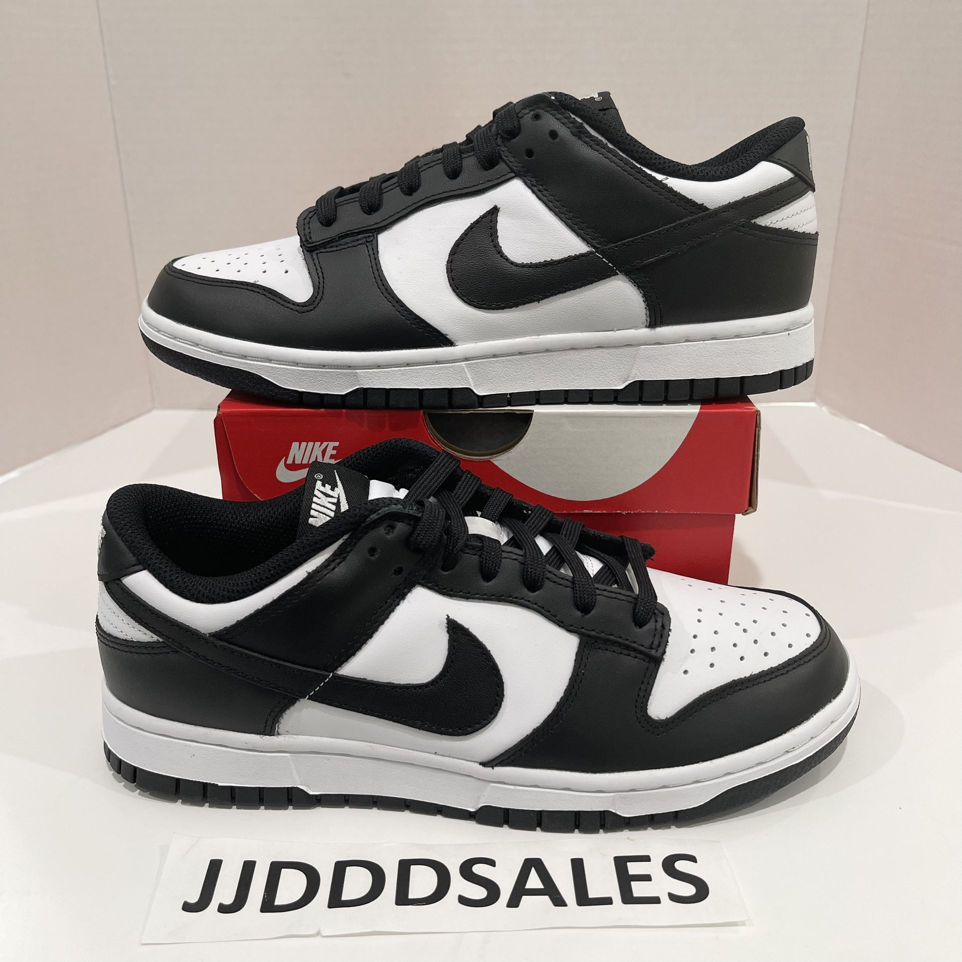 Nike Dunk Low Panda Black White Women’s Size 9 / Men’s Size 7.5 DD1503-101 NEW