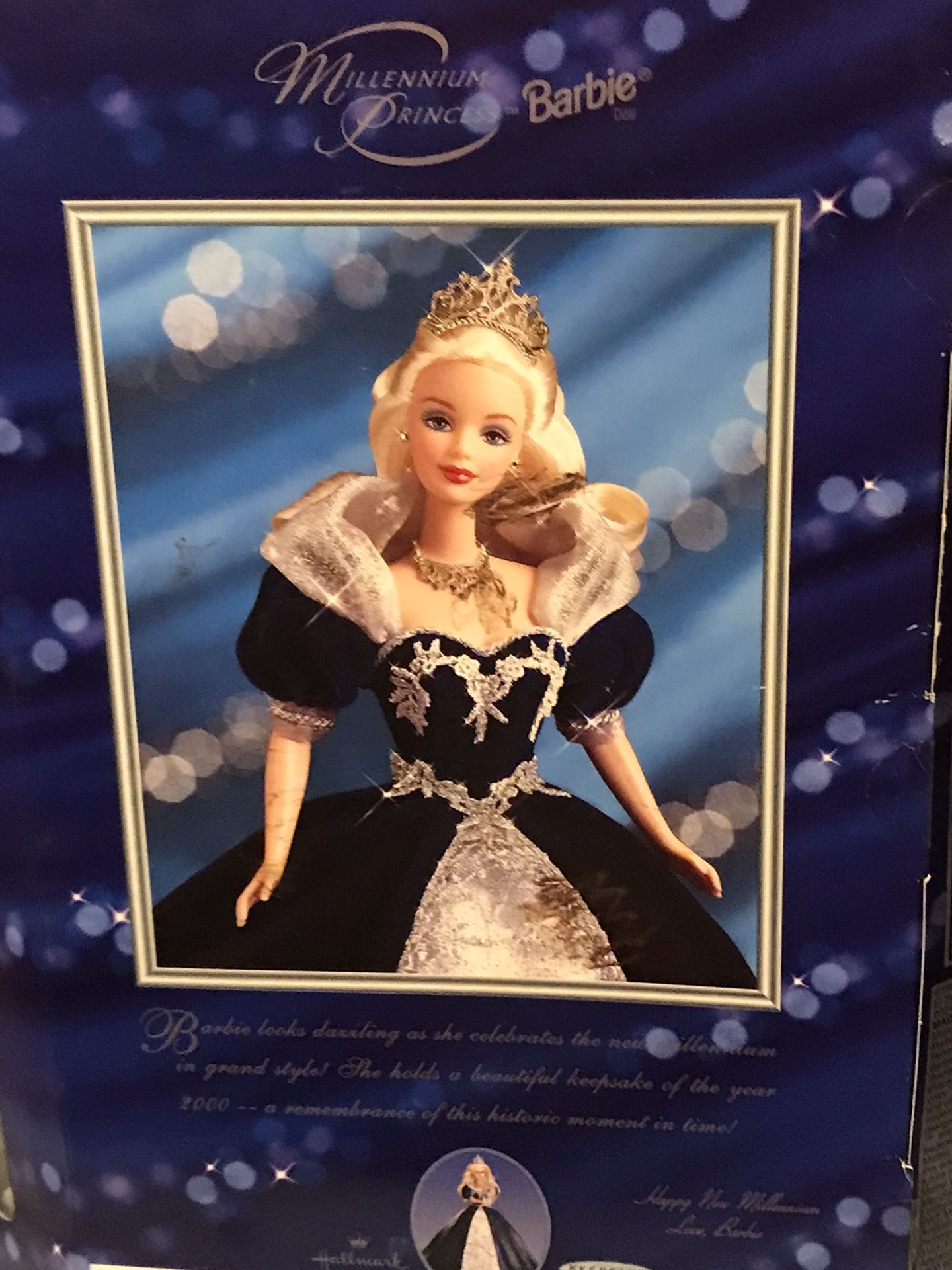 (New In Box)BARBIE Special Millennium Edition Princess Barbie, With Keepsake