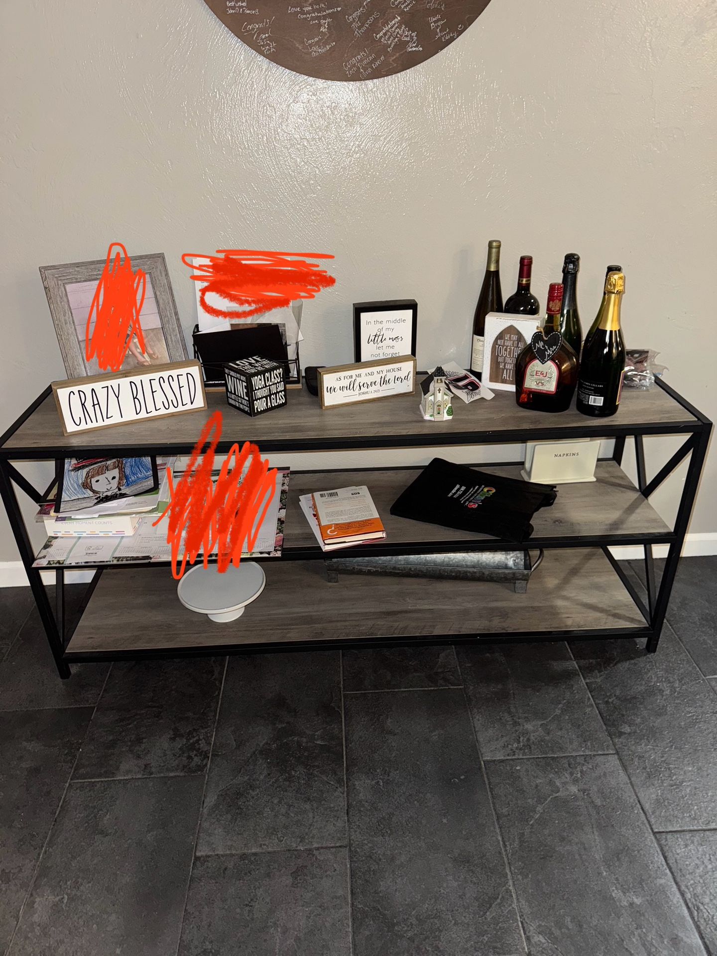 Entry Table / Wine Table