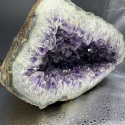 Large Deep Purple Amethyst Geode~High Quality Statement Crystal ✨