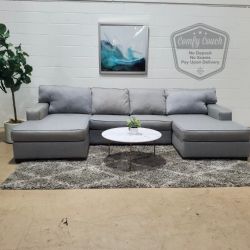 🛋️Double Chaise Sectional Sofa (Delivery Available!! )