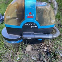 BISSELL SpotBot Pet Portable Carpet Cleaner.